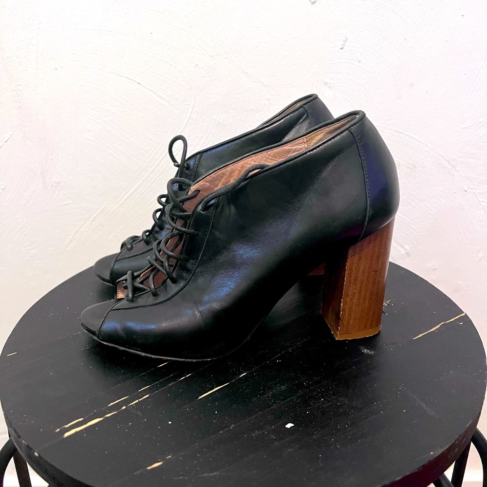 Kate Spade Inella Lace-up Leather Bootie